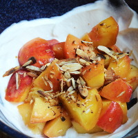 Image of Peach Almond Yogurt