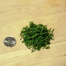 Image of shredded herbs