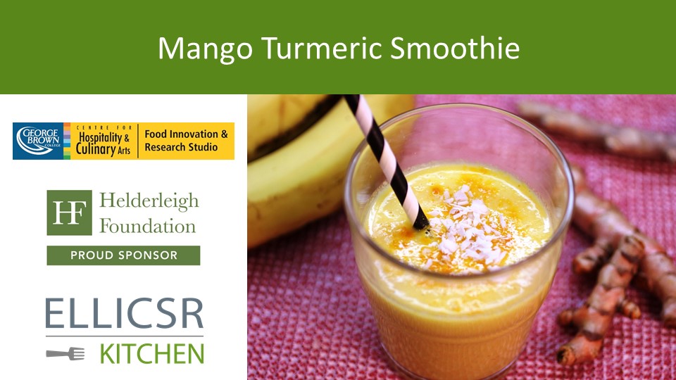 Mango Turmeric Smoothie